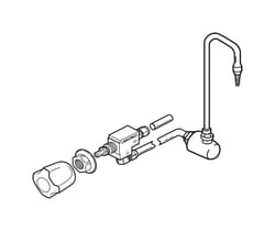 Labconco™ Protector™ Gooseneck Fixture Kit for Mounting on Lab Hood